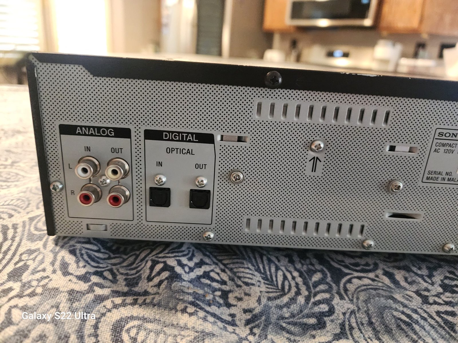 Sony RCD-W500c 5 Disk CD Player + CD Recorder