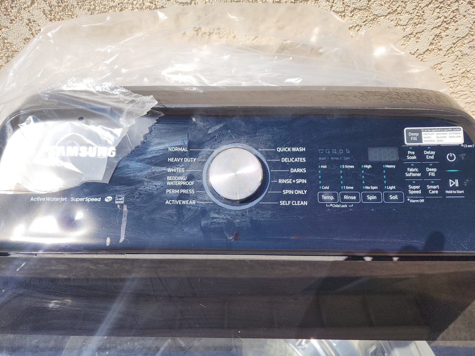 Samsung Top Loader Washer