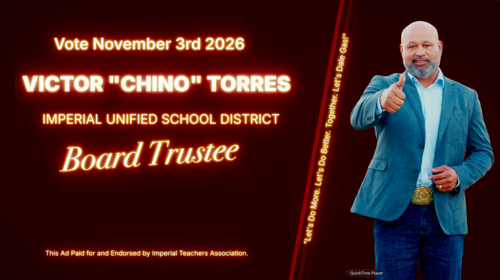 Victor Chino Torres for Imperial Trustee
